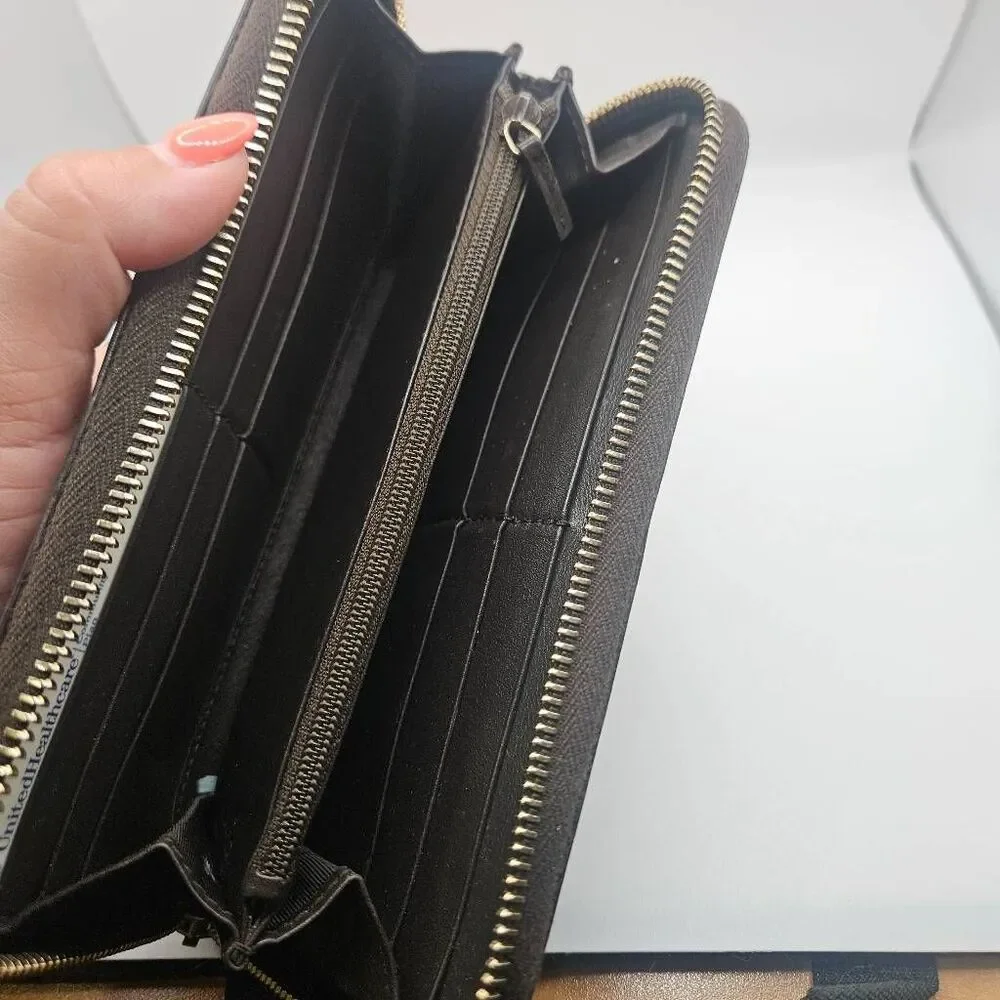 Gucci Micro Guccissima Brown Leather Wallet - Picture 3 of 8